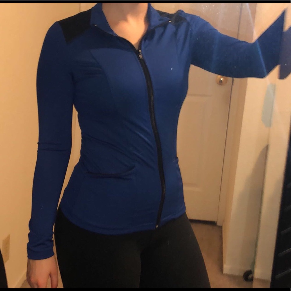 Energie black and blue athletic jackets